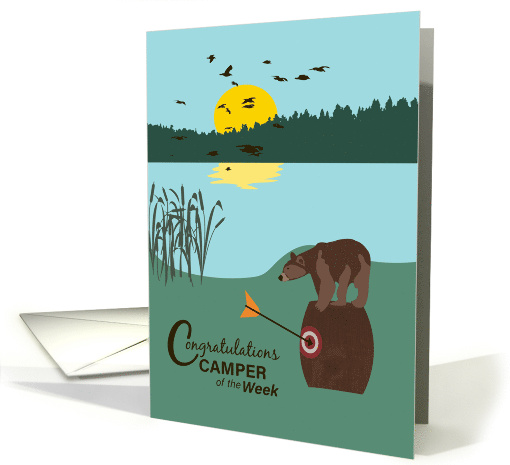 Camper of the Week On Target card (1538118)