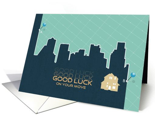 Good Luck On Your Move card (1544226)