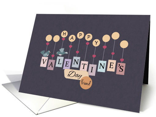 Bird Friends Happy Valentine's Day card (1554016)
