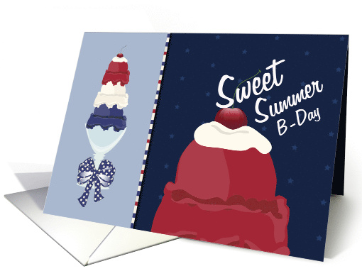 Sweet Summer Happy Birthday card (1581790)