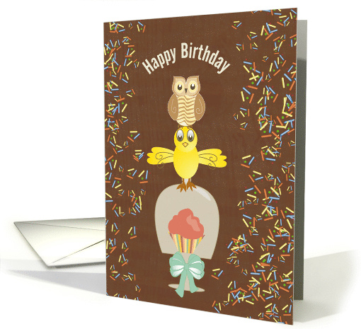 Happy Birthday Fun Stacked card (1648214)