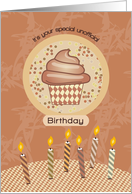 Unofficial Alternate Birthday Cupcake Candles card