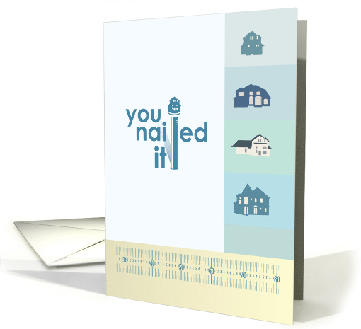 Nailed It New Fixer Upper Congratulations card (1682880)