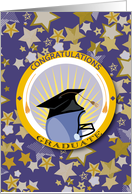 Football Graduation Congratulations card