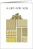 Geometric Patterns Gift For You card