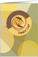 Geckos Summer Camp Thinking of You card