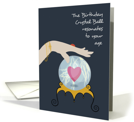 Fortune Teller Halloween Birthday card (1695344)