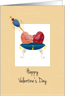 A Gem of a Couple Scepter and Hearts Valentine’s Day card