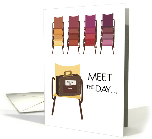 Stacks of Chairs for Him Admin Professionals Day card (1731626)