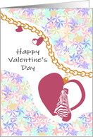 Zebra Wildly Charming Valentine card