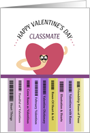 Wrap Your Heart Around Classmate Valentine’s Day card