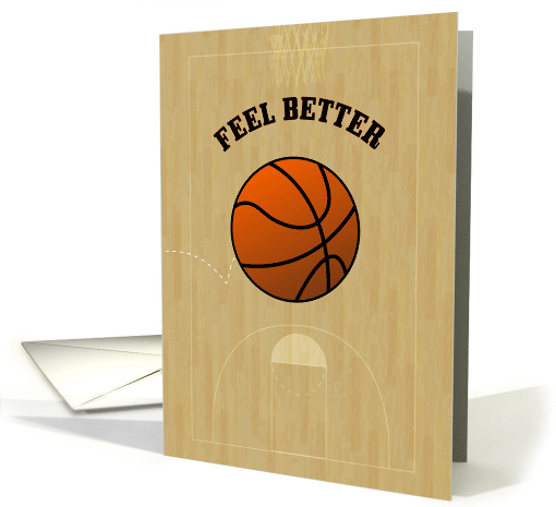 Basketball Pass Feel Better card (1825602)