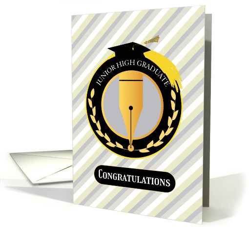 Seal of Approval for Junior High Graduate card (1839720)