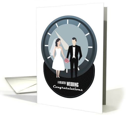 Velocity Guage Belated Wedding Congratulations card (1882652)