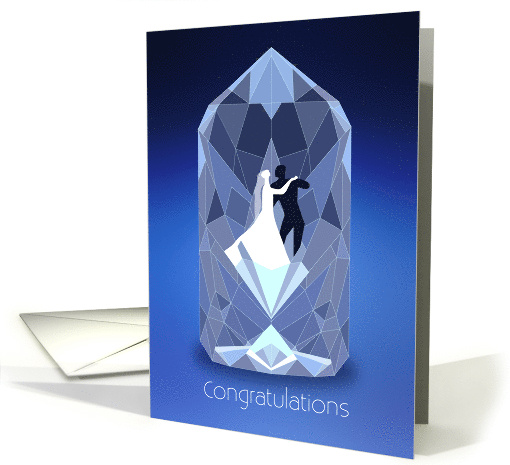 Metaphysical Crystal Wedding Congratulations card (1883926)