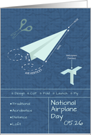 Anatomy of Paper Airplanes for National Day