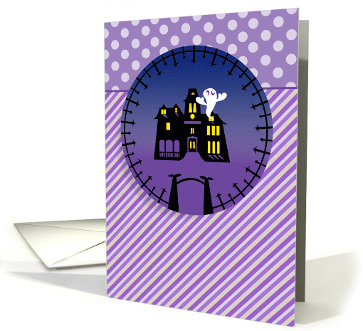 Haunted Mansion Halloween card (712993)