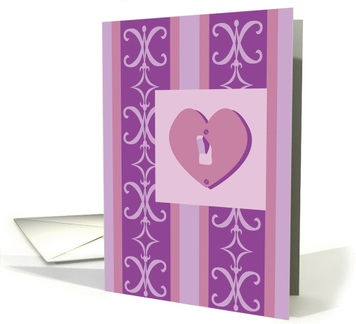 Light Switch Valentine for Sweetheart card (713138)