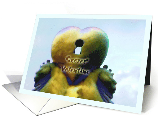 Golden Key Secret Valentine card (749667)