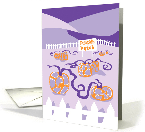 Pumpkin Patch Halloween card (751298)