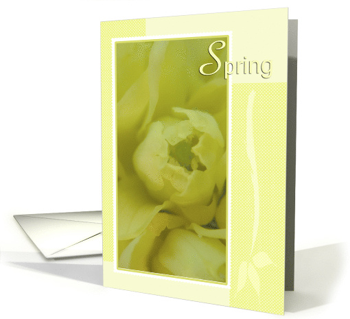Spring Mahonia Blooming Buds card (752769)
