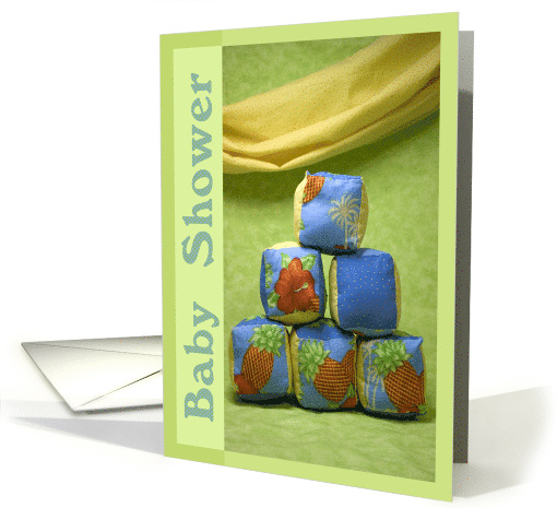 Blocks Baby Shower Invitation card (771916)