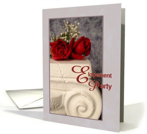 Elopement Party card (771922)