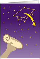 Celestial Graduation Party Invite card