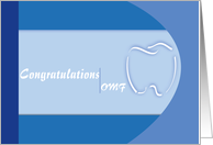 Congratulations Oral / Maxillofacial Surgeon card
