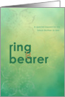 Future Brother-in-law Ring Bearer Invite card