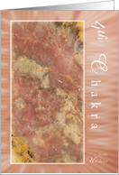 Pink Unakite Fourth Chakra card