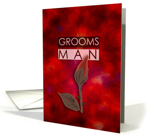 Groomsman Invitation Attendant card (833930)