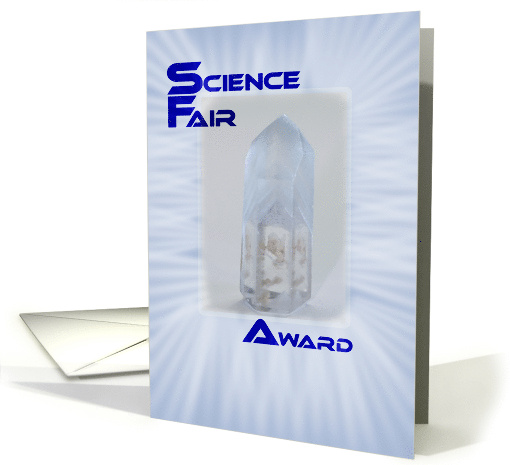 Science Fair Crystal Congratulations card (870423)