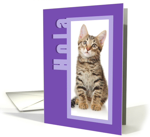 Hola Custom Photo card (922604)