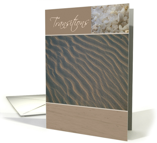 Sands and Transitions Encouragement card (936529)