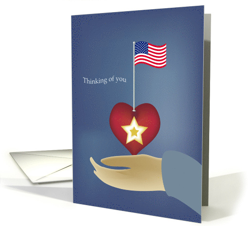 Love and Support Gold Star Mother's Day card (945195)