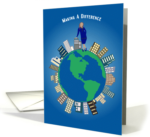 Making a Difference National Business Women's Day card (963295)