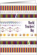 Education Rows World Teachers’ Day card