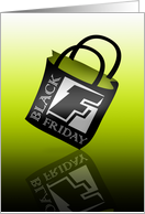 Reflection Shopping Bag Black Friday card