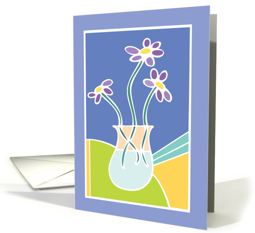 Vase card (753527)