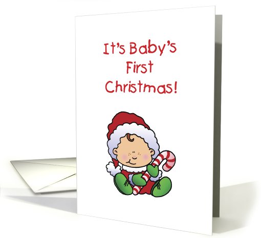 Baby's First Christmas card (720183)