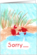 Crabby Crabs card