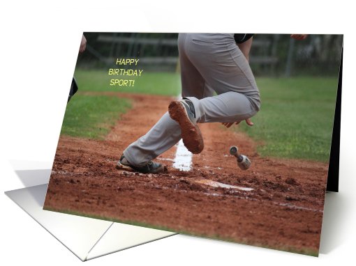 Baseball Happy Birthday Sport card (795557)