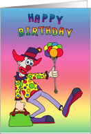 Clown Happy Birthday