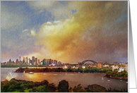 View from Taronga Zoo. card