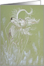 Saluki Dog Fine Art Blank Any Occasion card
