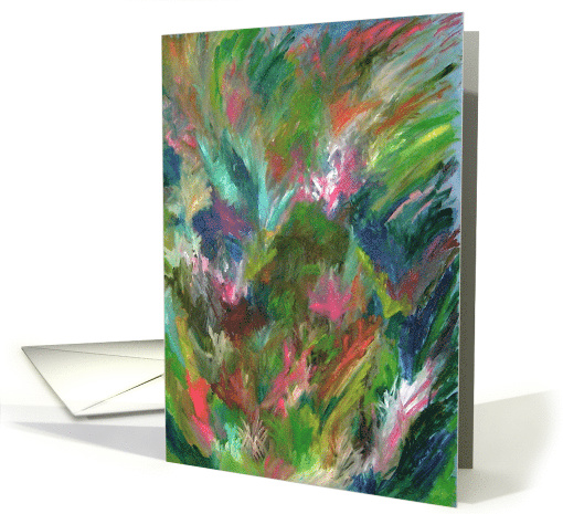 Floral Abstraction Flowers Fine Art Inspiration card (785853)