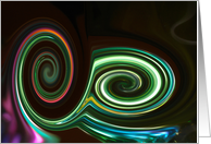 Fighting Cancer, Unique Digital Art card