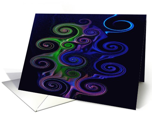 Thank you for your business: Abstract card (722041)