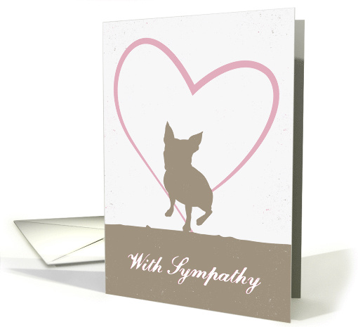 Boston Terrier Pet Sympathy card (1369444)